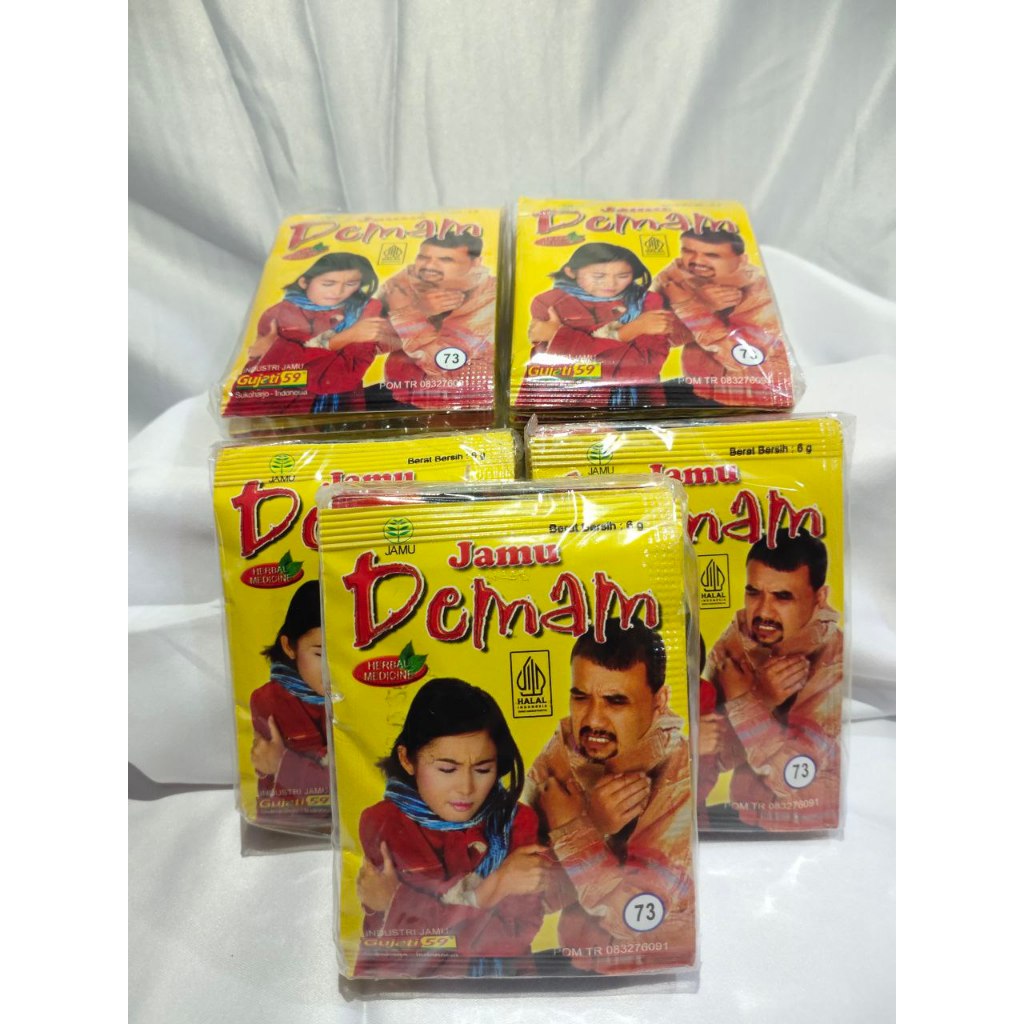 

Gujati Jamu Demam (1 Pack isi 10 Sachet)