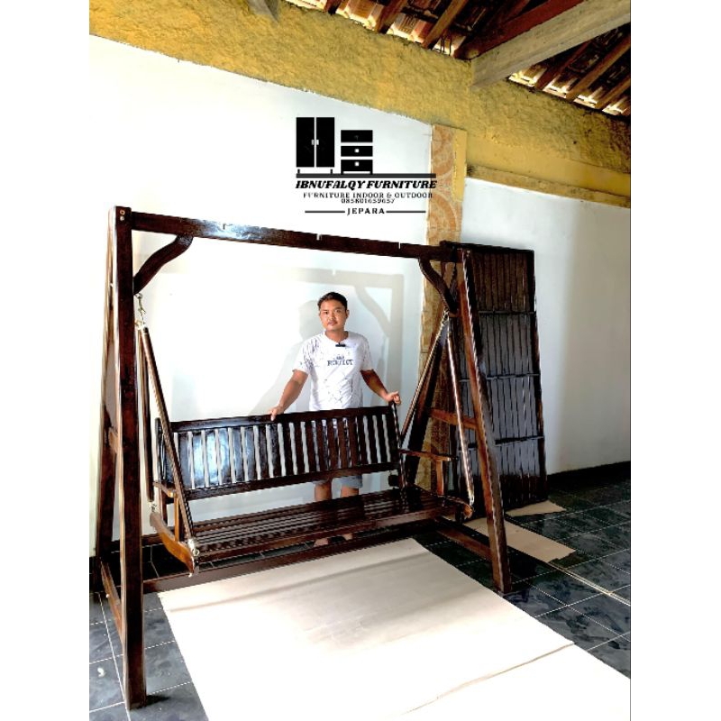 Ayunan Kayu Jati / Bandulan Kayu Jati