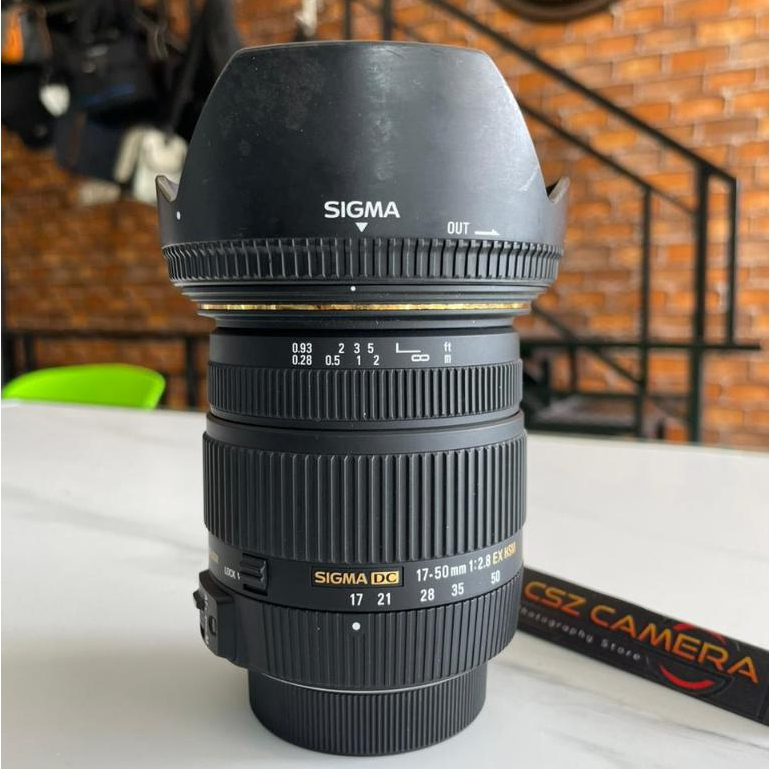 Sigma 17-50mm F2.8 EX DC For Nikon