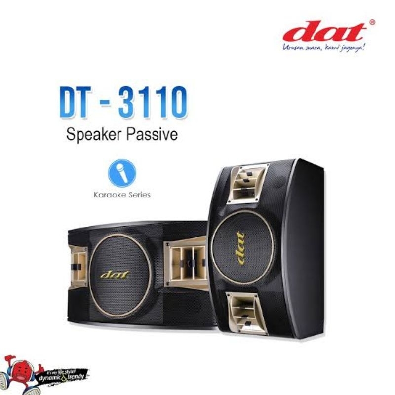 Speaker Pasif DAT DT 3110 | 10" Woofer