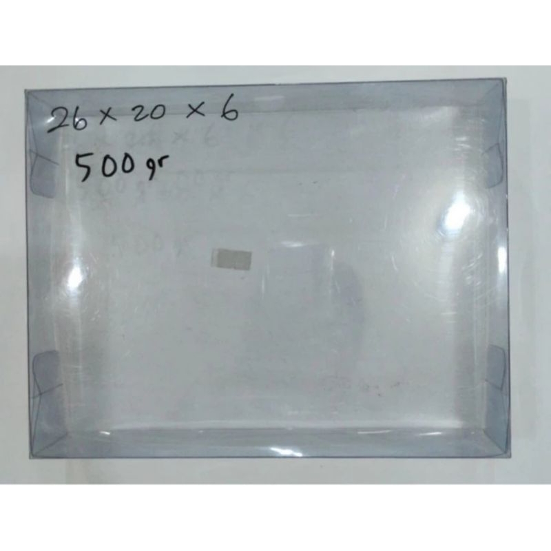 

Kotak Mika Polos Untuk Sarang Burung Walet Bersih 500gram UK 26CM X 20CM X 6CM