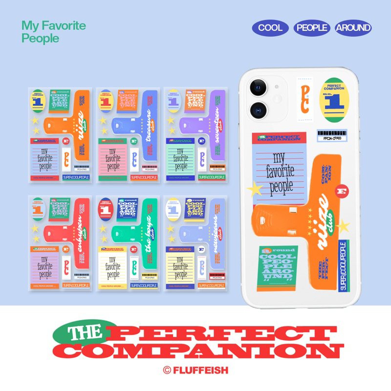 

FLUFFEISH - GROUP DECO STICKER