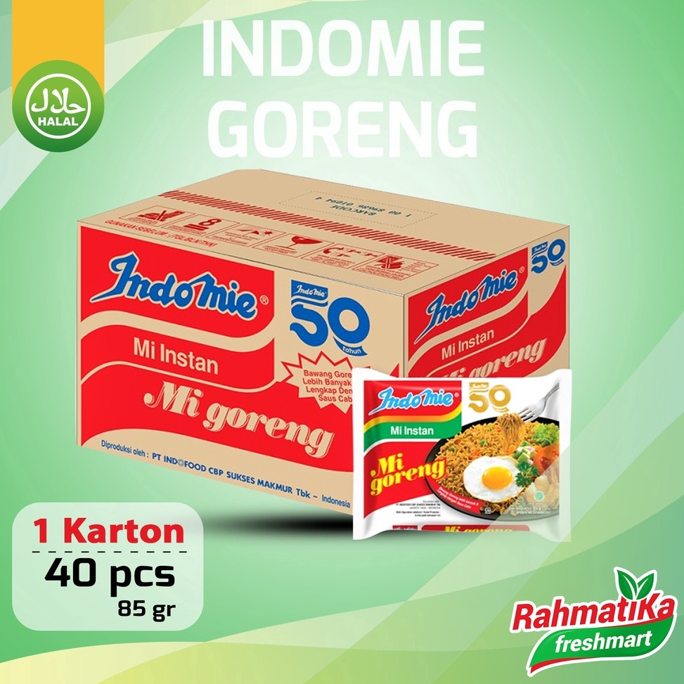 

AXQ187 HEMAT PROMO Indomie Goreng 1 DusKarton Isi 4 Pcs