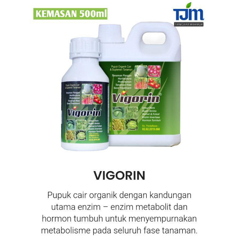 Vigorin ( Pupuk Organik Cair )