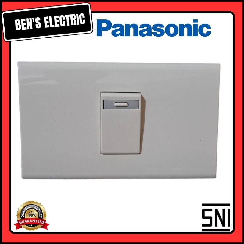 Panasonic frame + saklar box model panjang inbow/tanam