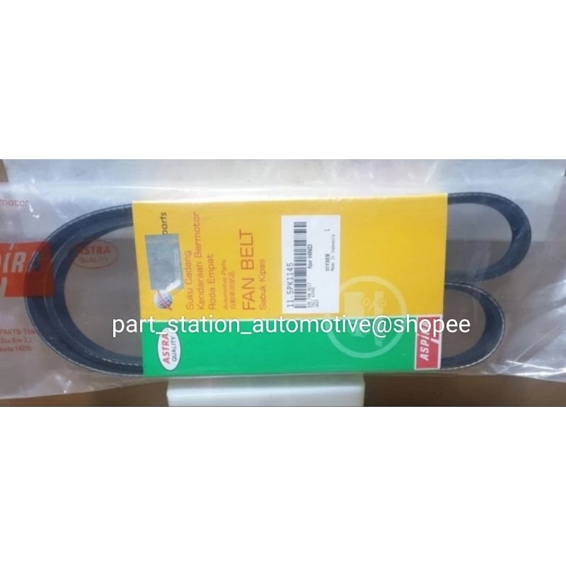 TALI KIPAS FAN BELT HONDA JAZZ ASPIRA 5PK1145