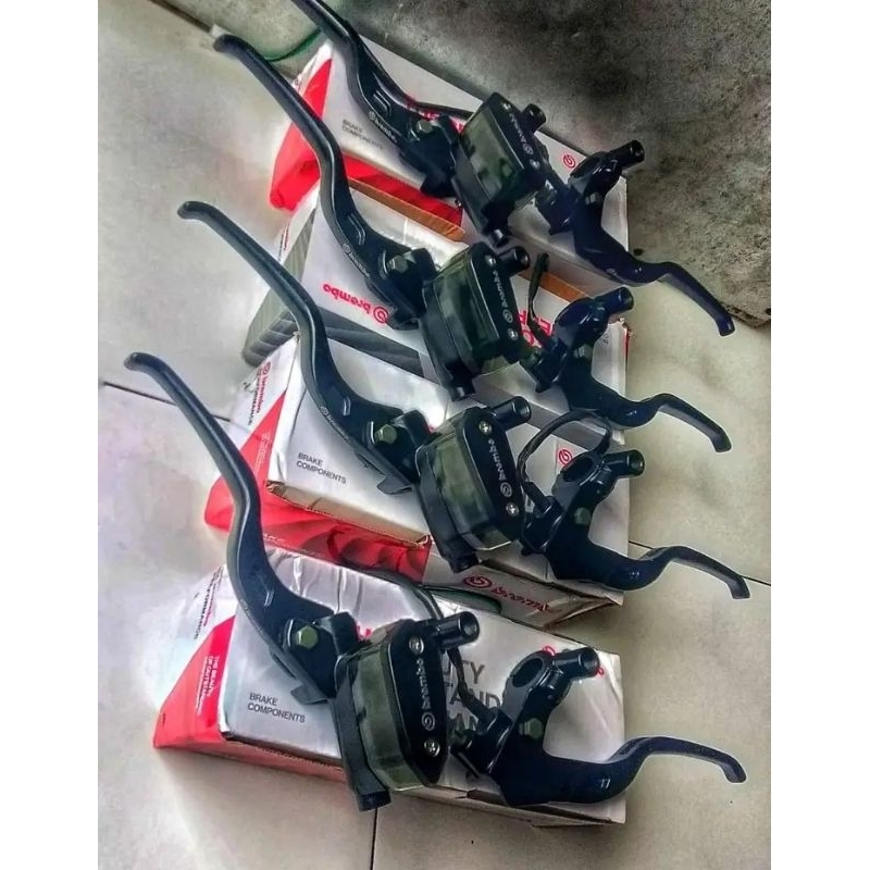 master rem brembo tabung oval set kanan kiri master rem brembo oval 1 set