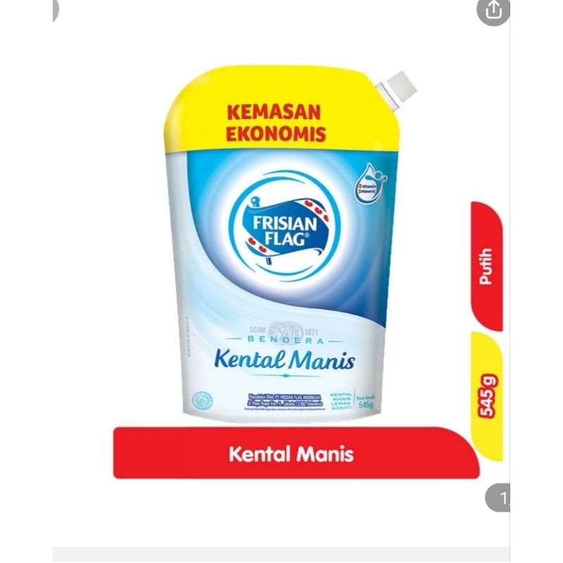 

Frisian Flag Kental manis putih 545gr