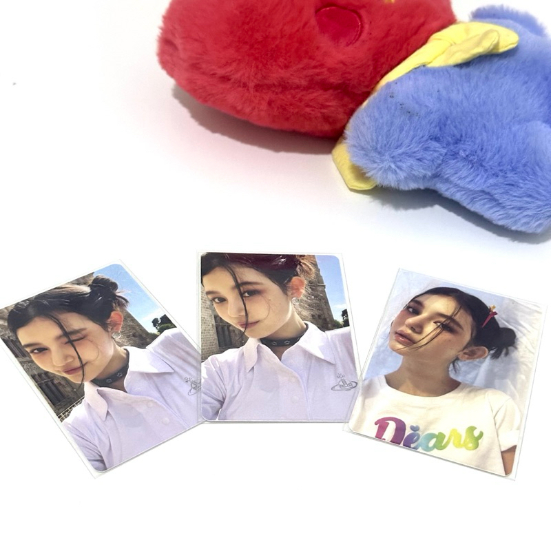 OFFICIAL PHOTOCARD NEW JEANS DANIELLE BLUEBOOK BAG WEVERSE NEW JEANS PC MINJI HYEIN HANNI HAERIN