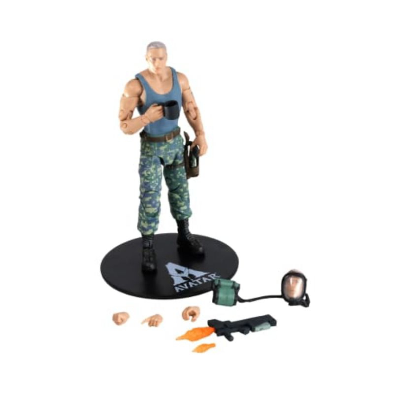 Mcfarlane Toys Action Figure Avatar Avatar 2 Colonel Miles Quaritch