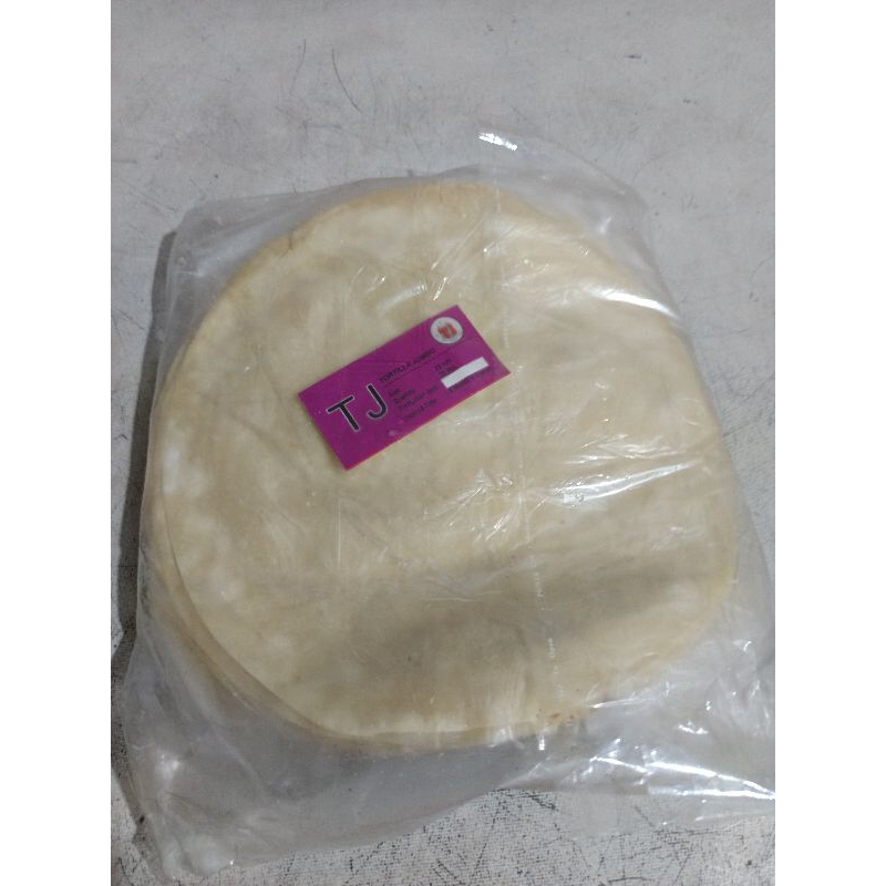 

TORTILLA JUMBO 28 CM MERK TJ /TORTILLA/KULIT KEBAB/BAHAN KEBAB