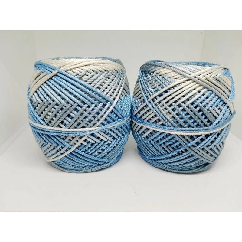 BENANG RAJUT POLYESTER KILAP GRADASI/SEMBUR