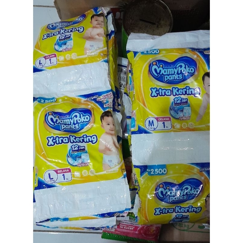 pempes mamypoko renceng size L, M