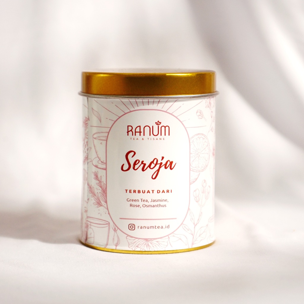 

SEROJA / Artisan Tea Blend / Jasmine Greentea Tea Blend / Membantu Menurunkan Kolesterol & Cocok untuk Diet / Loose Leaf Premium Tea - 40gr - RANUM