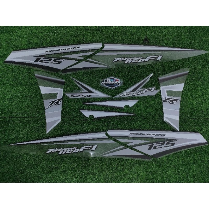 Striping Stiker Supra x 125 Fi 2005-2007 Transparan Future125 Konsep