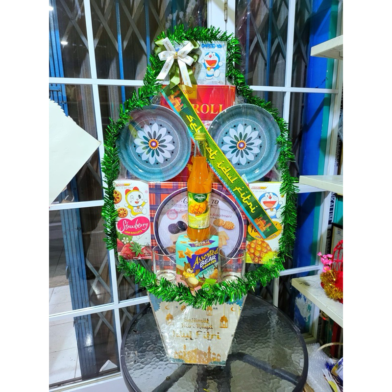 

Parcel Hampers Idul Fitri Lebaran makanan ringan mix pecah belah