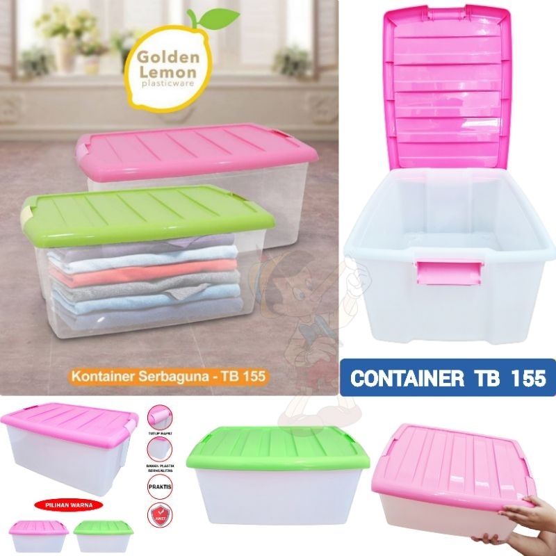 CONTAINER TB 155 GOLDEN LEMON GOLDEN SUNKIST BRAND BERKUALITAS