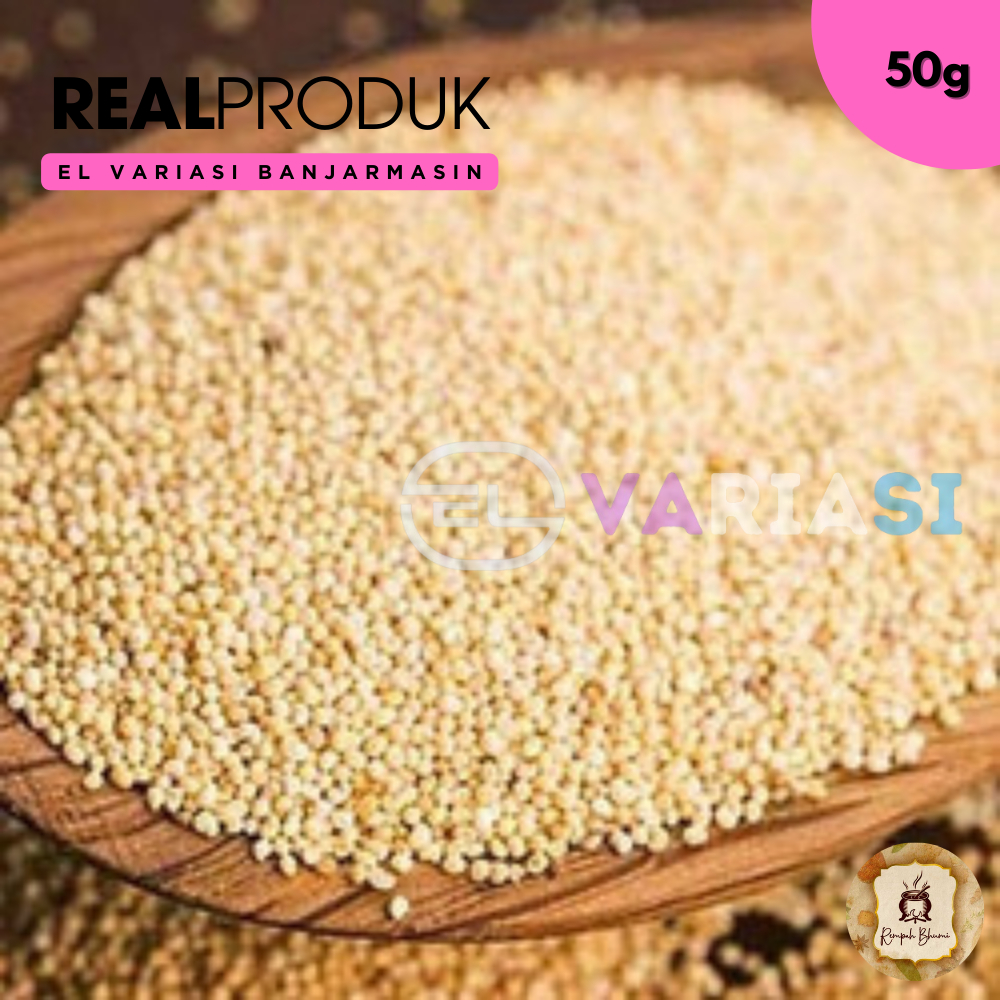 

50g || Kas Kas / Biji Kas - Kas / kaca kace aceh By. EL Variasi