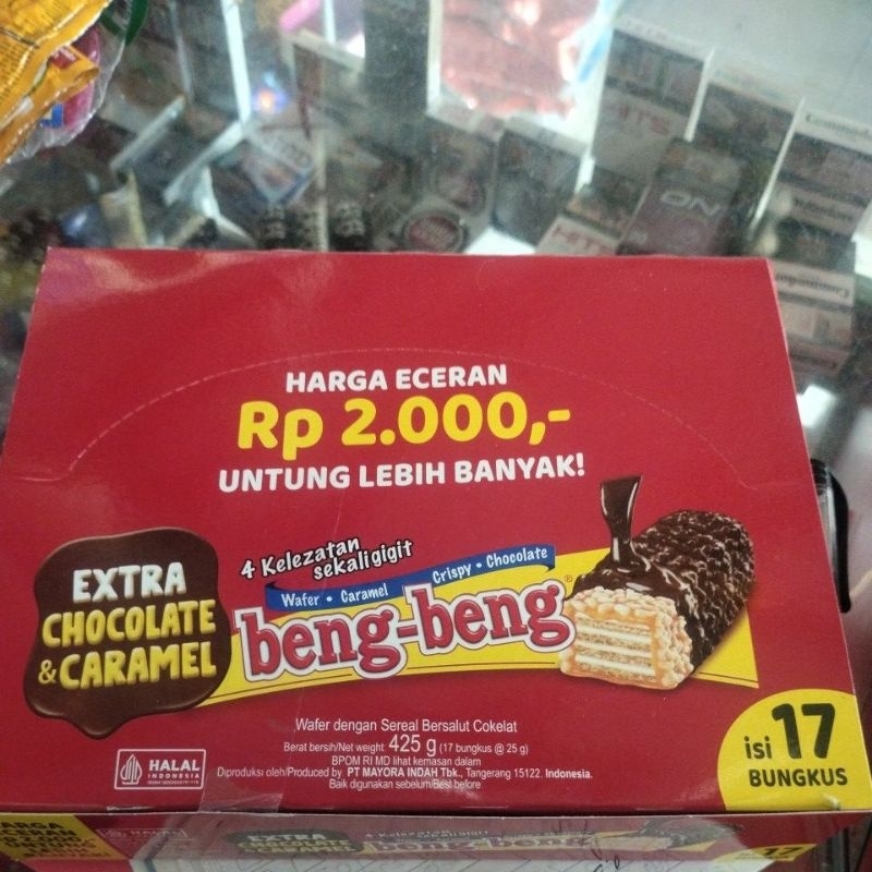 

beng beng extra chocolate & caramel