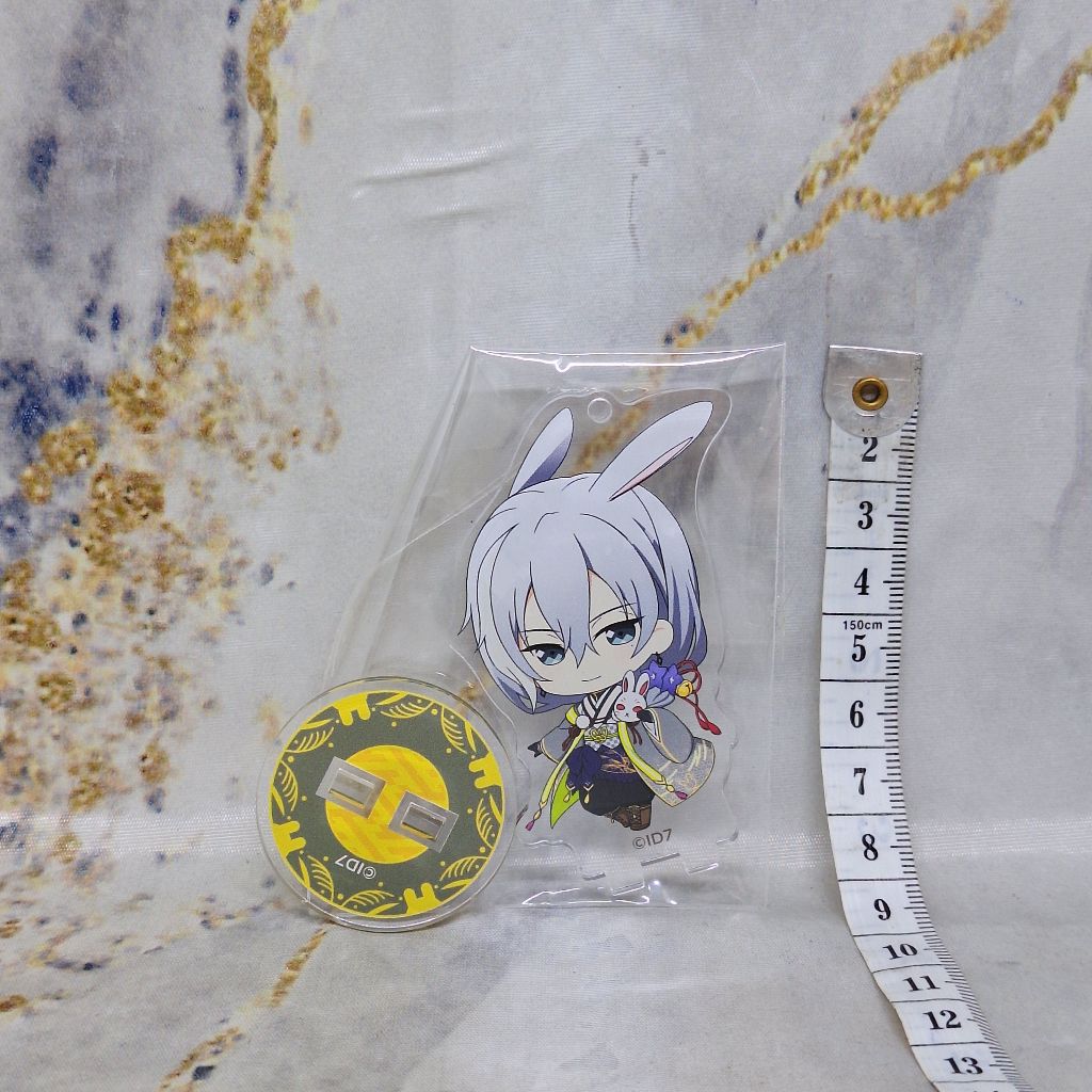 Idolish7 Yuki Acrylic Stand Keychain Animate Cafe Gantungan Kunci