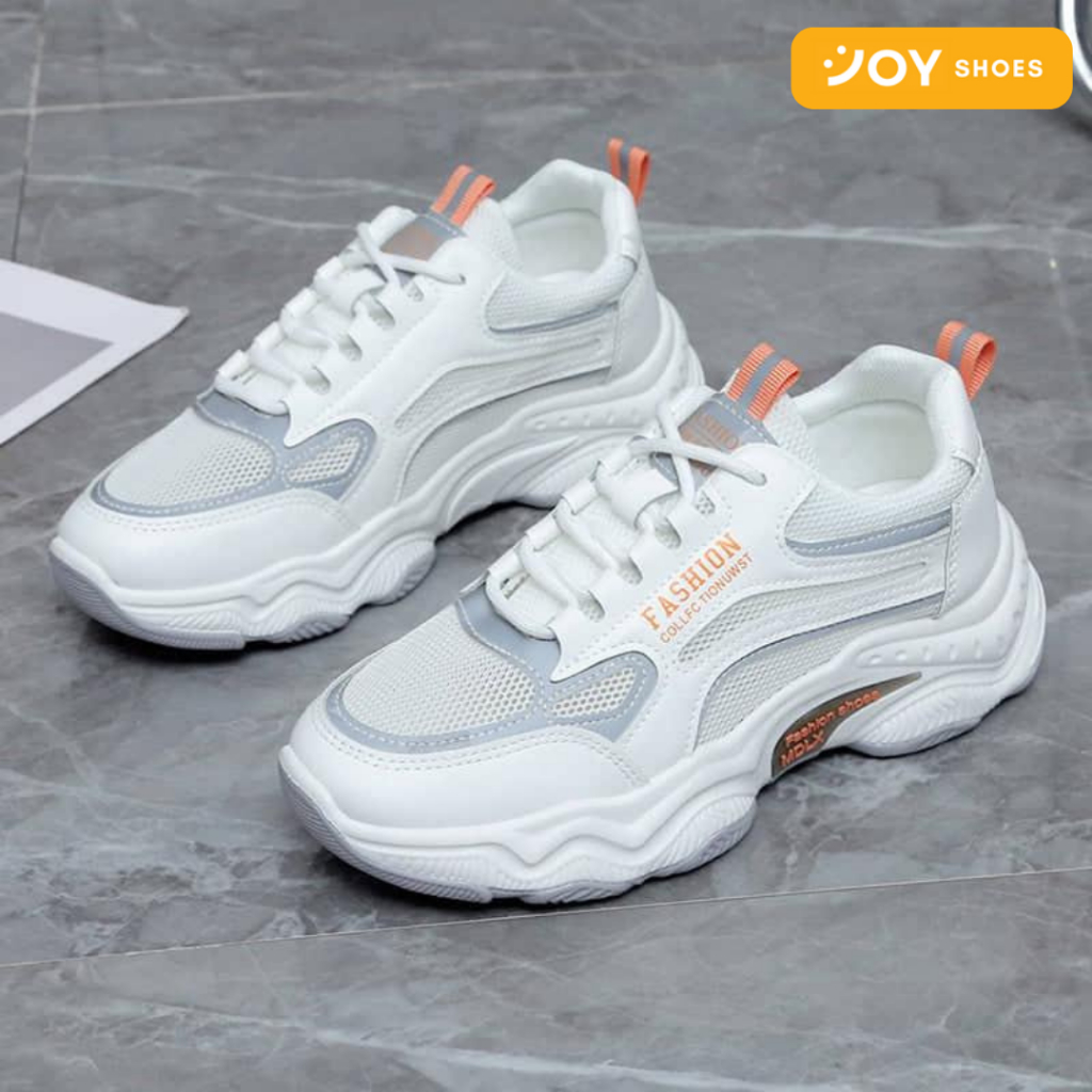 JOY SHOES Sepatu Wanita Import Premium Best Quality Terbaru Sneakers Korea Import Model Casual