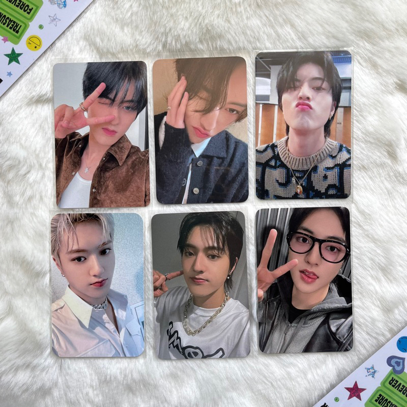 Treasure Photocard Official aab Haruto (pc selfie, concept, polaroid)