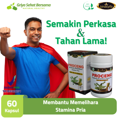 Obat Kuat Pria Tahan Lama Sex Herbal Penambah Stamina Pria Dewasa Proceng Binasyifa