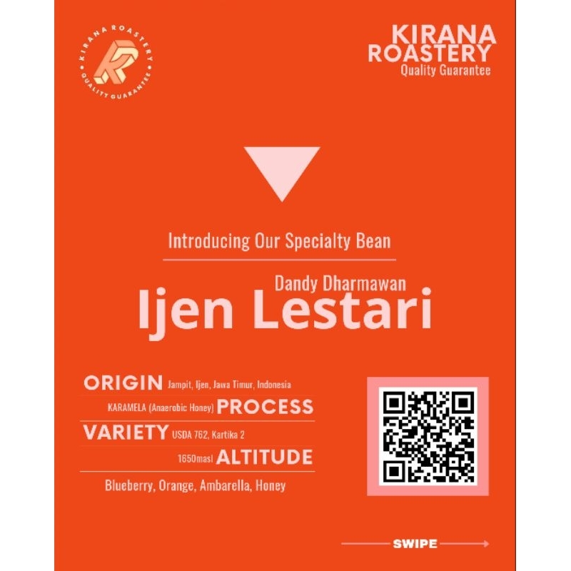 

Arabika Ijen Lestari Karamela | Roasted Bean 100gr |