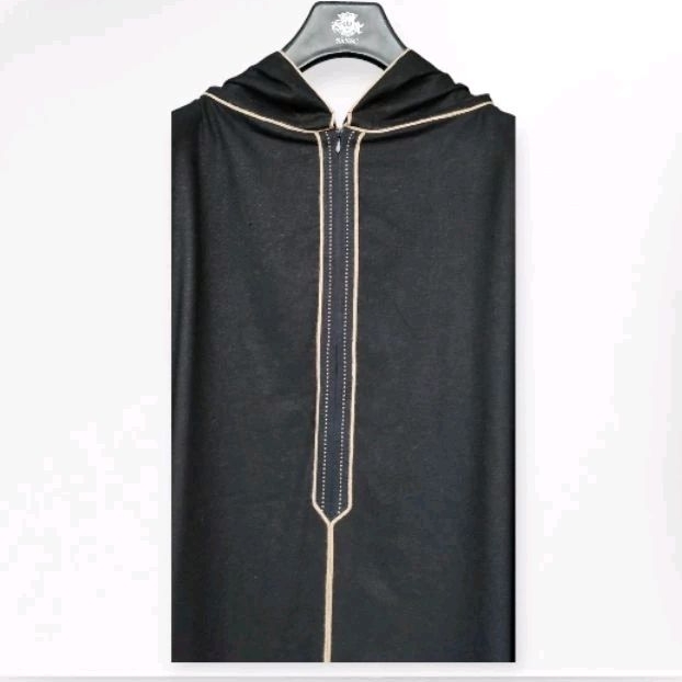 BEST DEALS BAJU UMROH GAMIS HOODIE DJELLABA MAROKO JALABAH JUBAH KAPUCONG MAROKO PRIA LINEN PREMIUM