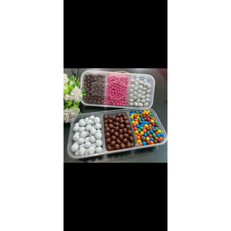 

Paket coklat 3 sekat