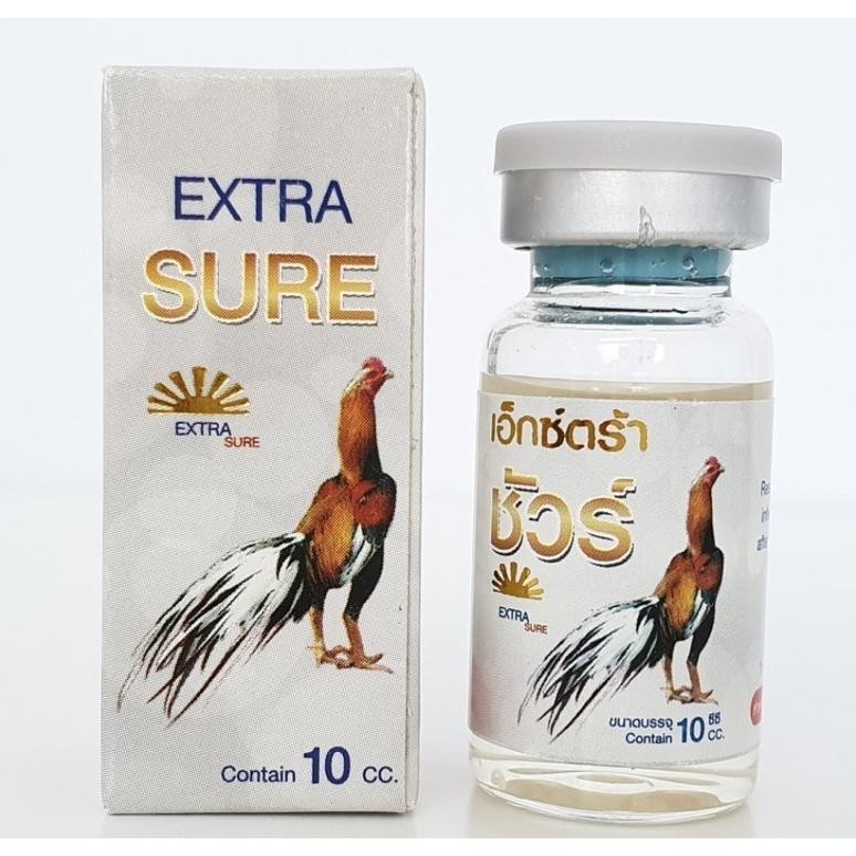 Extra Sure Putih 10ml Obat Ayam Sakit / EXTRASURE