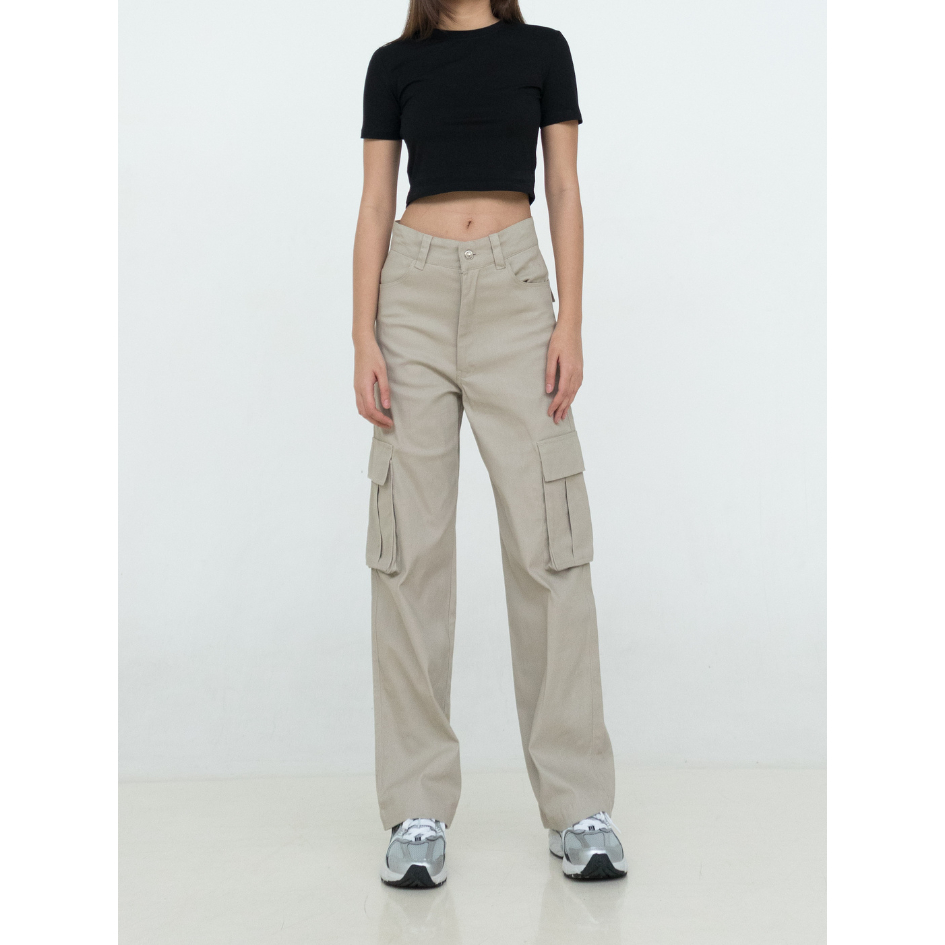 KAIAHATI - Joia Straight Cargo Pants