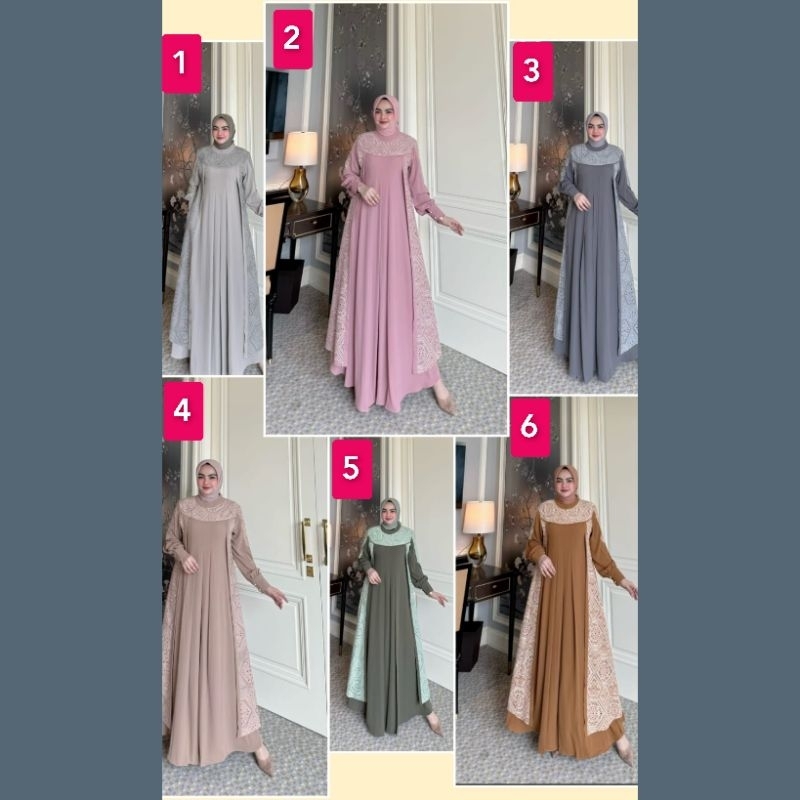 GAMIS MELVINA BY RESTU MANDEH