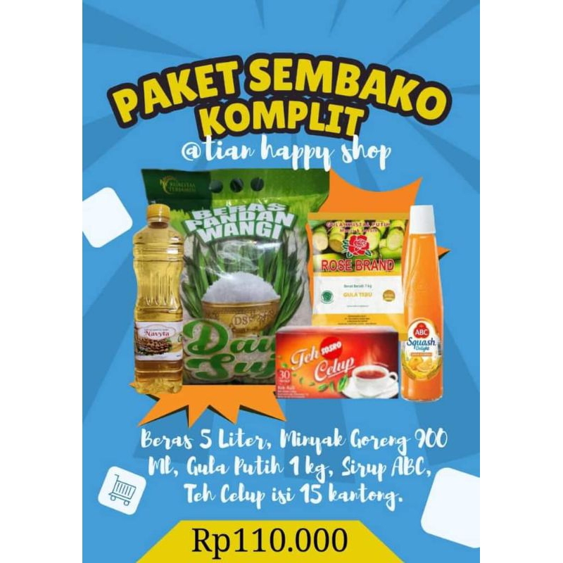 

PAKET SEMBAKO KOMPLIT