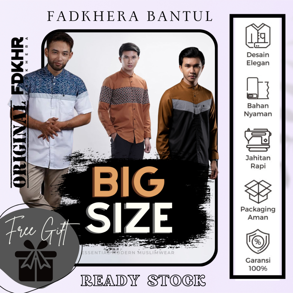 KOKO DEWASA MODERN FADKHERA OFFICIAL JUMBO PANJANG DAN PENDEK