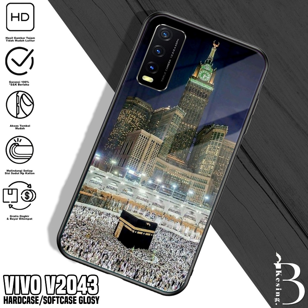 Case VIVO V2043 / Y20 2021 - Casing Hp VIVO V2043 / Y20 2021 Motif ISLMC - Silikon Hp VIVO V2043 - K