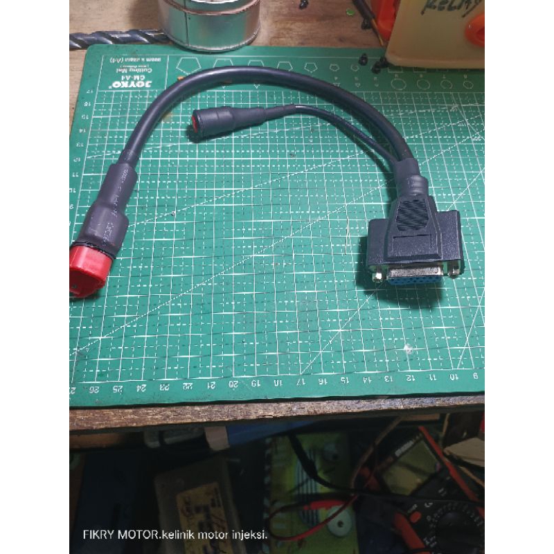 kabel dlc jdiag HONDA dengan tombol reset  m100 m200.100pro