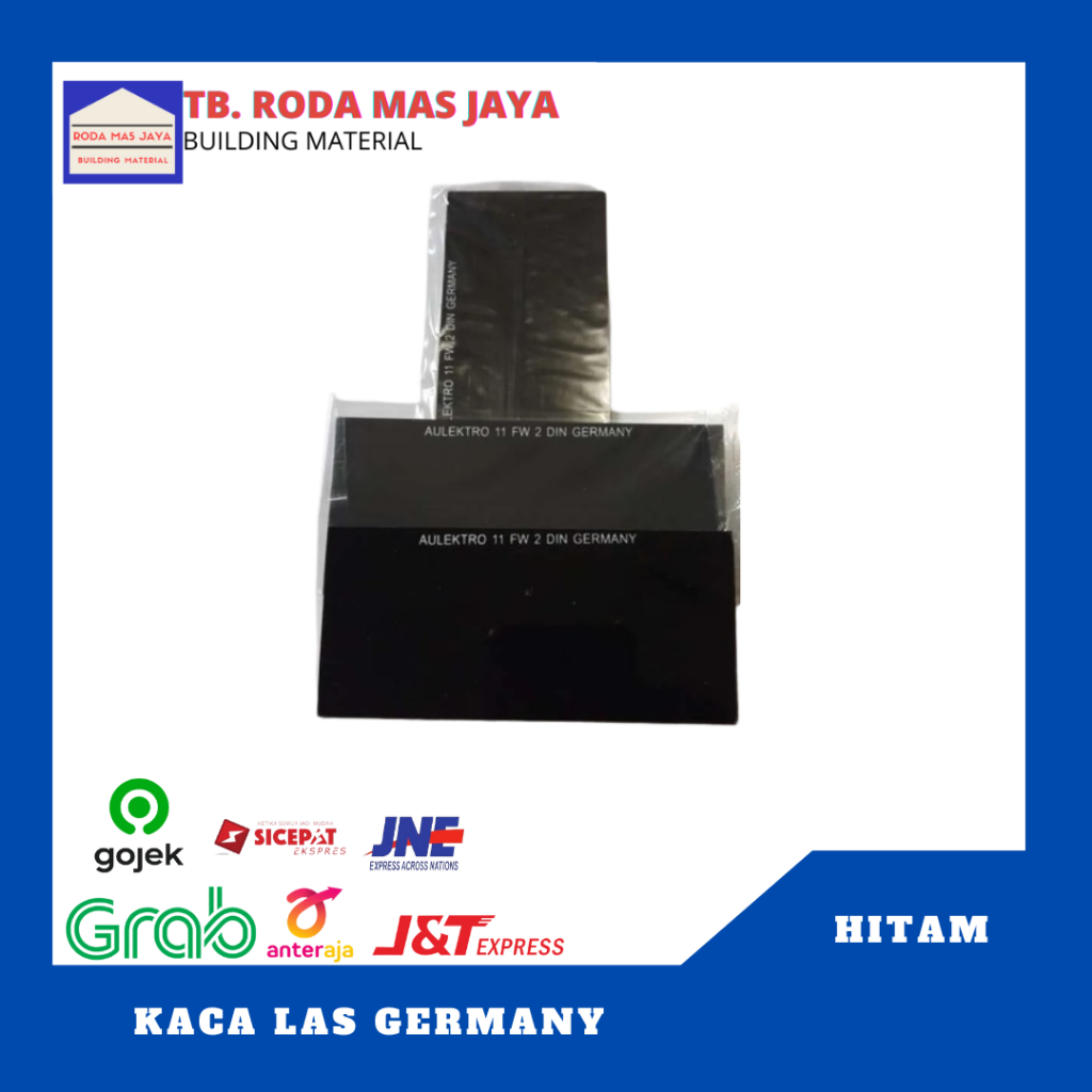 KACA LAS GERMANY HITAM/KACA LAS HITAM