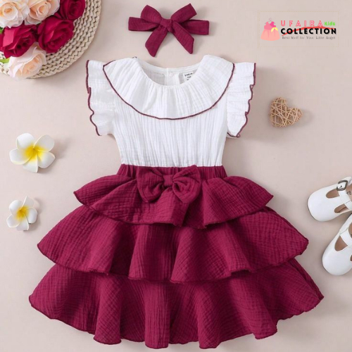 UFAIRA KIDS COLLECTION | GAUN/DRESS ANAK PEREMPUAN [UKC-20] | PREMIUM QUALITY | Powered by MEISYD CO