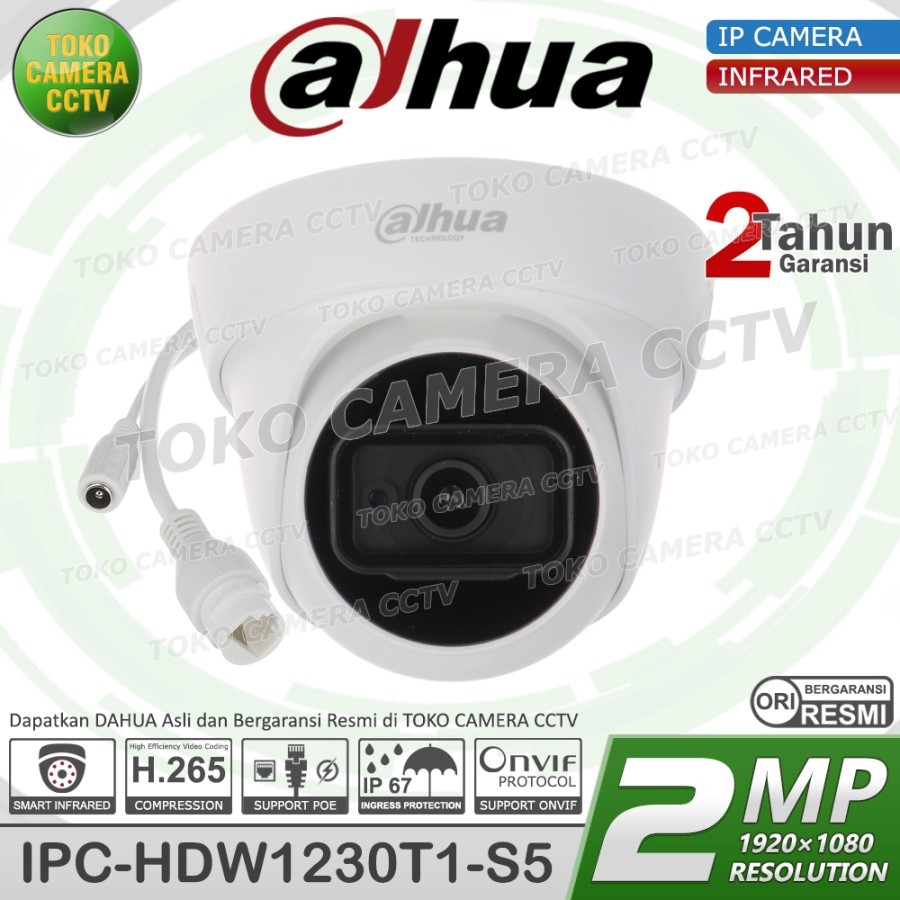 CCTV IP DAHUA 2MP INDOOR 1080P POE