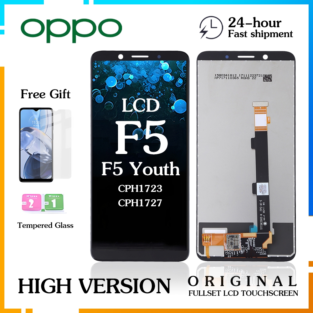 LCD TOUCHSCREEN  OPPO F5  / F5 Youth CPH1723 / CPH1727 Incell Complete Original. Oppo