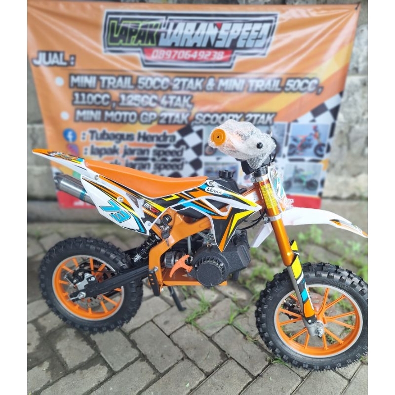 Motor Trail Mini Lenka 73 Matic 2tak 50cc