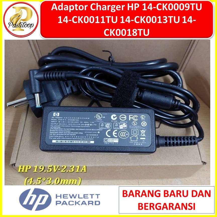 Adaptor Charger HP 14-CK0009TU 14-CK0011TU 14-CK0013TU 14-CK0018TU terbaru