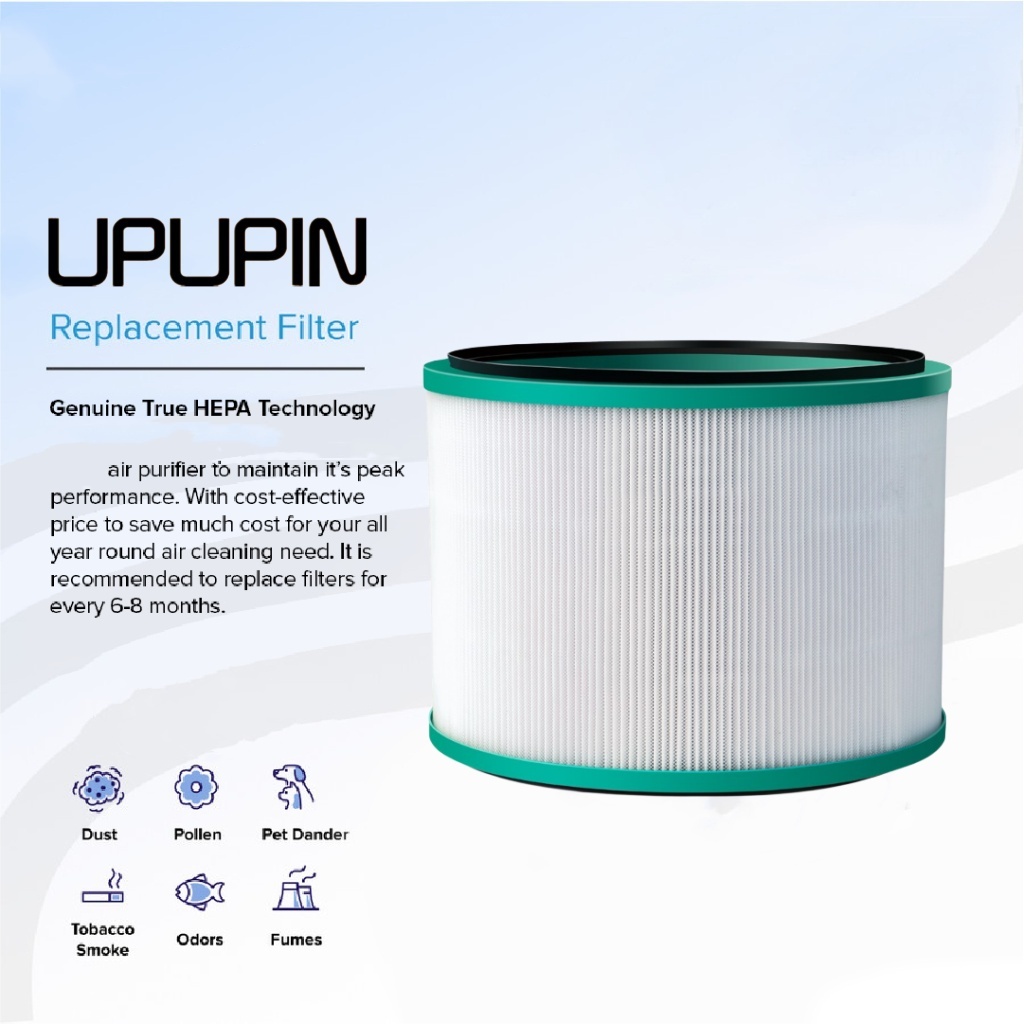 UPUPIN Replacement HEPA Filter  Air Purifier