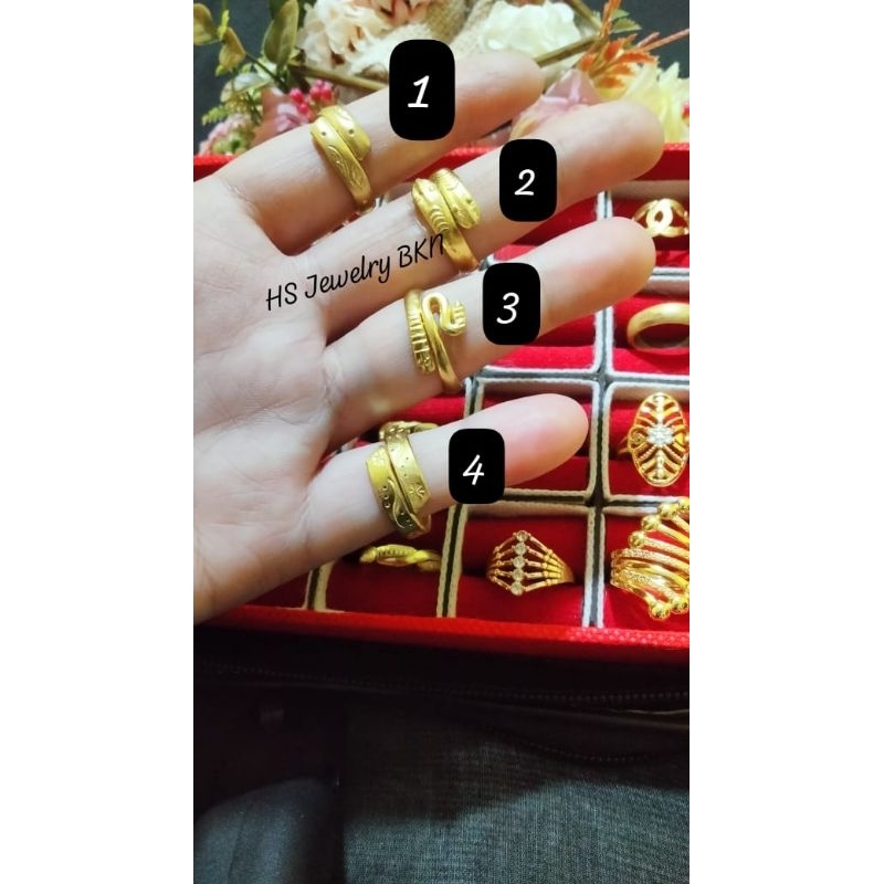 cincin koin asli
