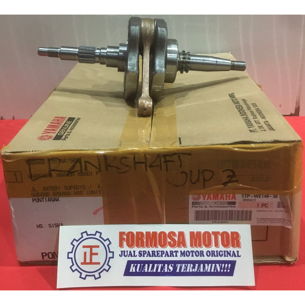 KRUK AS CRANKSHAFT YAMAHA JUPITER Z VEGA R NEW 5TP-WE140-30 YAMAHA ORIGINAL
