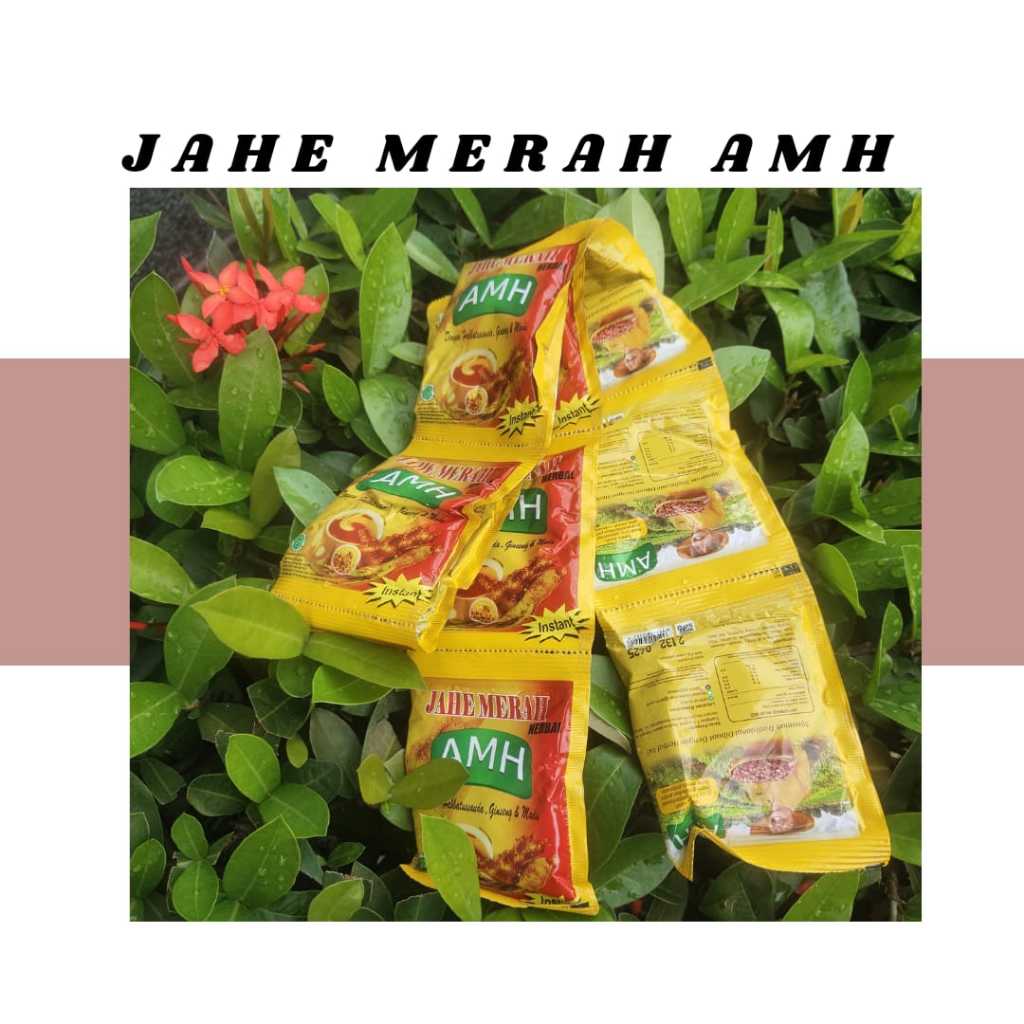 

JAHE MERAH AMH - 1 Renceng isi 10 sachet