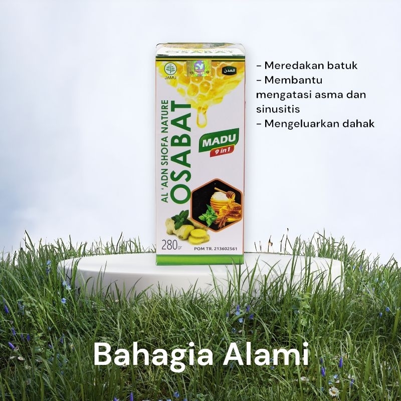 

Osabat Madu Alami untuk batuk asma sinusitis