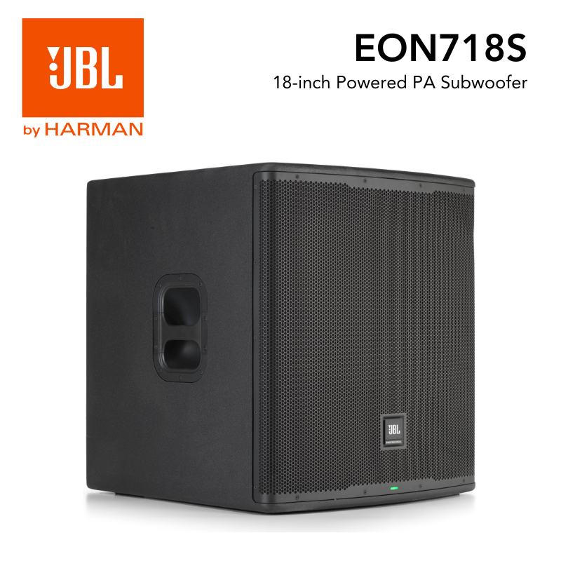 SUBWOOFER JBL EON718S EON-718S EON 718S 18-inch Powered PA Subwoofer