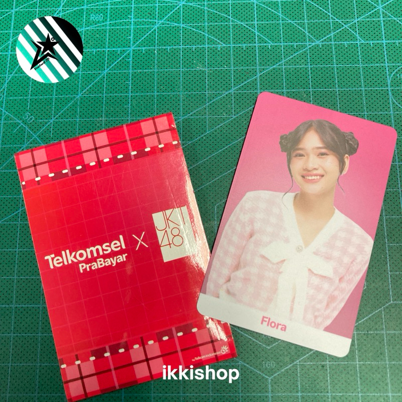 JKT48 x Telkomsel Official Photocard Flora | kuWOTA JKT48